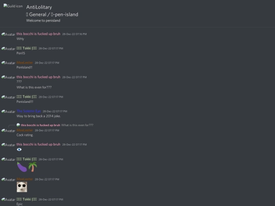 AntiLolitary - 🛋 General - 🏝-pen-island [1057814421902205131] screenshot